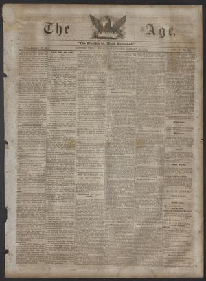 Primary view of The Age. (Houston, Tex.), Vol. 5, No. 183, Ed. 1 Wednesday, January 26, 1876