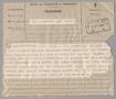 Primary view of [Telegram from Kempner, July 2, 1949]
