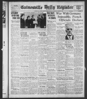 Primary view of object titled 'Gainesville Daily Register and Messenger (Gainesville, Tex.), Vol. 46, No. 164, Ed. 1 Monday, March 9, 1936'.