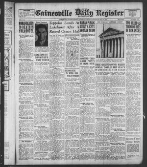 Primary view of object titled 'Gainesville Daily Register and Messenger (Gainesville, Tex.), Vol. 56, No. 219, Ed. 1 Saturday, May 9, 1936'.