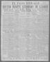 Primary view of El Paso Herald (El Paso, Tex.), Ed. 1, Friday, November 19, 1920