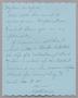 Letter: [Handwritten Note Card from Catherine Meiners to Arthur Alpert]