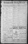 Primary view of Brownsville Daily Herald (Brownsville, Tex.), Vol. NINE, No. 217, Ed. 1, Friday, March 15, 1901