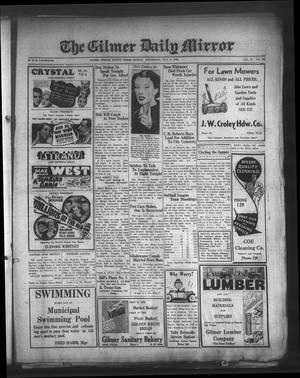 Primary view of object titled 'The Gilmer Daily Mirror (Gilmer, Tex.), Vol. 21, No. 104, Ed. 1 Monday, July 13, 1936'.