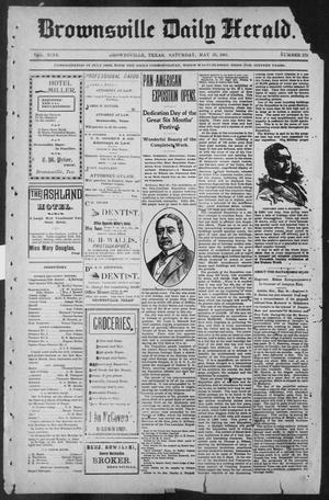 Primary view of Brownsville Daily Herald (Brownsville, Tex.), Vol. NINE, No. 278, Ed. 1, Saturday, May 25, 1901