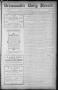 Primary view of The Brownsville Daily Herald. (Brownsville, Tex.), Vol. 12, No. 25, Ed. 1, Monday, August 3, 1903