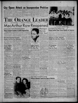 Primary view of object titled 'The Orange Leader (Orange, Tex.), Vol. 52, No. 251, Ed. 1 Thursday, October 20, 1955'.