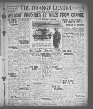 Primary view of object titled 'The Orange Leader (Orange, Tex.), Vol. 12, No. 175, Ed. 1 Sunday, January 23, 1927'.