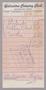 Text: [Restaurant Bill from Galveston Country Club, 1953]