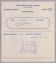 Thumbnail image of item number 1 in: '[Monthly Bill for Yacht Berth: September 1954]'.