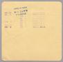 Thumbnail image of item number 2 in: '[Itemized Invoice for Hotel Regis: September 1955]'.