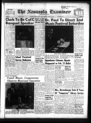 Primary view of object titled 'The Navasota Examiner and Grimes County Review (Navasota, Tex.), Vol. 69, No. 20, Ed. 1 Thursday, January 21, 1965'.