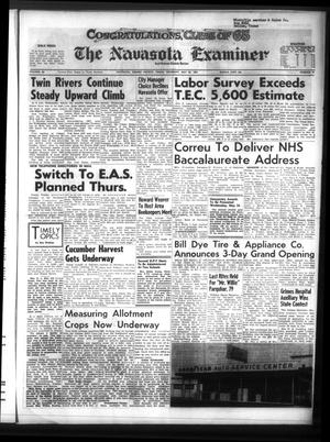 Primary view of object titled 'The Navasota Examiner and Grimes County Review (Navasota, Tex.), Vol. 69, No. 37, Ed. 1 Thursday, May 20, 1965'.