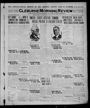 Primary view of object titled 'Cleburne Morning Review (Cleburne, Tex.), Ed. 1 Wednesday, August 11, 1920'.