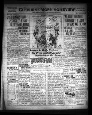 Primary view of object titled 'Cleburne Morning Review (Cleburne, Tex.), Ed. 1 Tuesday, January 8, 1924'.