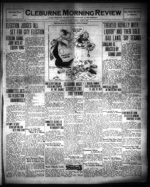 Primary view of object titled 'Cleburne Morning Review (Cleburne, Tex.), Ed. 1 Tuesday, April 1, 1924'.