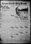 Thumbnail image of item number 1 in: 'The Corpus Christi Daily Herald (Corpus Christi, Tex.), Vol. 3, No. 37, Ed. 1, Sunday, April 10, 1910'.