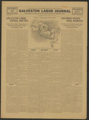 Primary view of object titled 'Galveston Labor Journal (Galveston, Tex.), Vol. 1, No. 20, Ed. 1 Friday, March 12, 1909'.