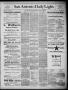 Newspaper: San Antonio Daily Light (San Antonio, Tex.), Vol. 6, No. 31, Ed. 1, W…
