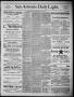 Newspaper: San Antonio Daily Light (San Antonio, Tex.), Vol. 6, No. 35, Ed. 1, M…