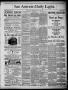 Newspaper: San Antonio Daily Light (San Antonio, Tex.), Vol. 6, No. 166, Ed. 1, …