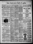 Newspaper: San Antonio Daily Light (San Antonio, Tex.), Vol. 6, No. 176, Ed. 1, …