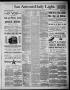Newspaper: San Antonio Daily Light (San Antonio, Tex.), Vol. 6, No. 315, Ed. 1, …