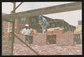 Photograph: [Construction Workers Laying Bricks]