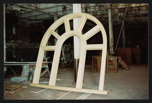 Primary view of object titled '[Arched Window Frame]'.