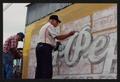 Primary view of [Artists Restoring Dr. Pepper Mural]