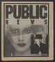Primary view of Public News (Houston, Tex.), No. 35, Ed. 1 Tuesday, October 26, 1982