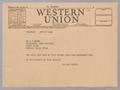 Letter: [Telegram from I. H. Kempner and Henrietta Kempner to G. G. Moore, Oc…