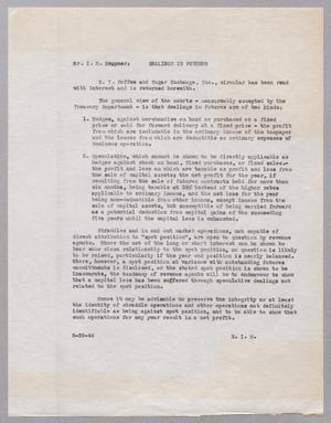 Primary view of object titled '[Letter from Ray I. Mehan to I. H. Kempner, August 28, 1944]'.