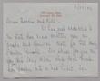 Letter: [Handwritten Letter from Sara K. Weston to Mr. and Mrs. Harris Leon K…