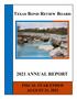 Report: Texas Bond Review Board Annual Report: 2021