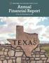 Report: Texas Comptroller of Public Accounts Annual Financial Report: 2020
