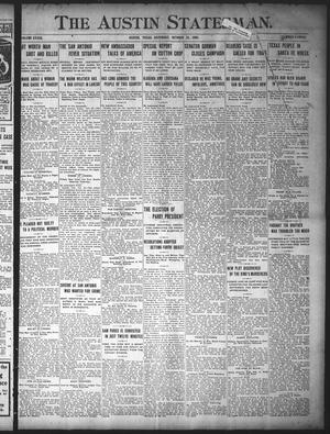 Primary view of object titled 'The Austin Statesman. (Austin, Tex.), Vol. 33, Ed. 1 Saturday, October 31, 1903'.