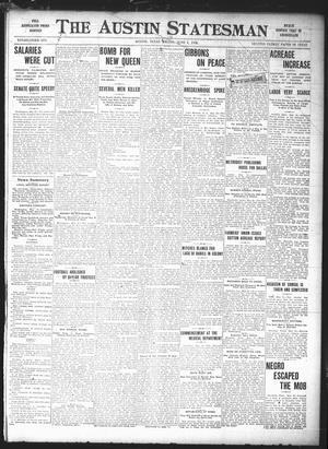 Primary view of object titled 'The Austin Statesman (Austin, Tex.), Ed. 1 Friday, June 1, 1906'.