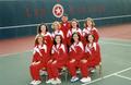 Photograph: Women's tennis team.