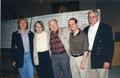 Photograph: Bond vote count reception with, Roberta Wright, John Tucker, Dennis T…