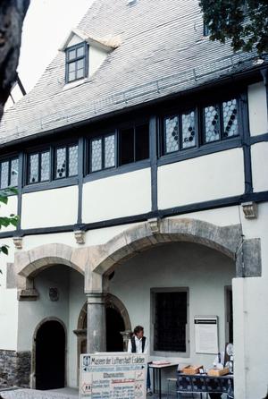 Primary view of object titled '[Martin Luther Birth House]'.