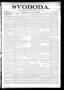 Newspaper: Svoboda. (La Grange, Tex.), Vol. 12, No. 12, Ed. 1 Thursday, April 1,…