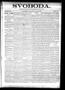 Newspaper: Svoboda. (La Grange, Tex.), Vol. 12, No. 21, Ed. 1 Friday, June 4, 18…
