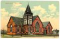 Postcard: Baptist Church, Taylor, Texas