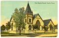 Postcard: First Baptist Church, Taylor, Texas