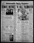 Thumbnail image of item number 1 in: 'Gainesville Daily Register and Messenger (Gainesville, Tex.), Vol. 48, No. 106, Ed. 1 Thursday, January 27, 1938'.