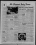 Thumbnail image of item number 1 in: 'Mt. Pleasant Daily Times (Mount Pleasant, Tex.), Vol. 36, No. 16, Ed. 1 Monday, April 11, 1955'.