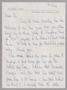 Primary view of [Handwritten Letter from Mrs. David F. Weston to Robert Lee Kempner, April 9, 1956]