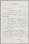 Letter: [Handwritten letter from Harris K. Weston to Harris L. Kempner, May 1…