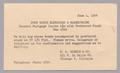 Primary view of [Postal Card from W. C. Gibson & Co. to Frances L. Adoue, June 1, 1944]